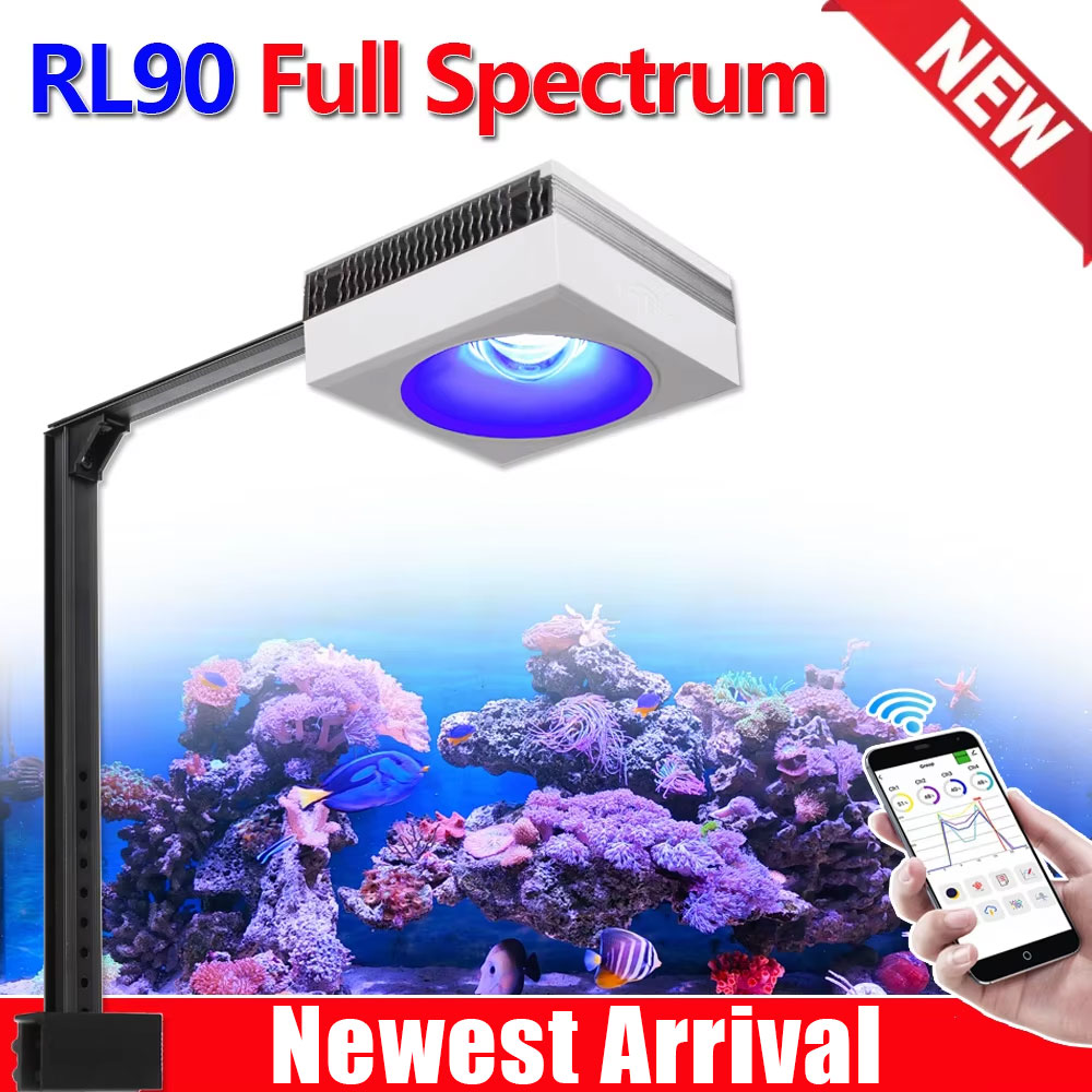 Marine X Aquarium - PopBloom RL90 tam spektrum WiFi akvaryum