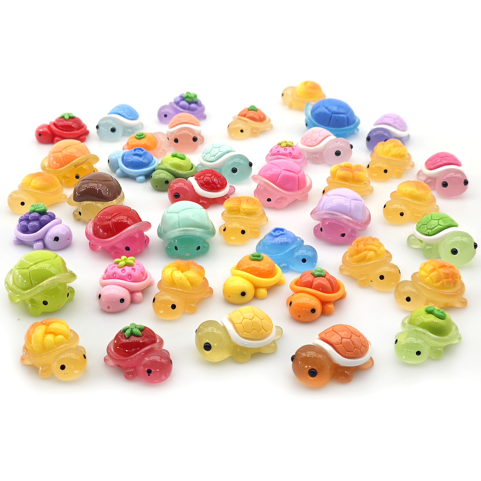 Marine Aquarium Home - Mini Okyanus Reçine Kaplumbağa Hayvanlar Minik