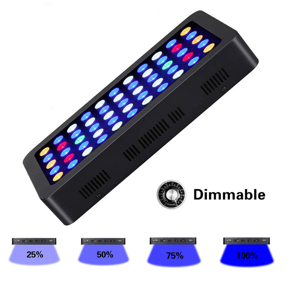 Marine Aquarium Led Lights - 165 W LED Akvaryumlar Işık Kısılabilir