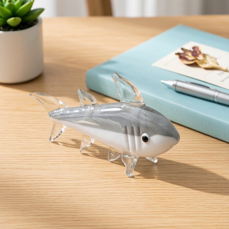 Gri Murano Camı Köpek Balığı F - Marine Aquarium Home incelemesi ve fiyatı