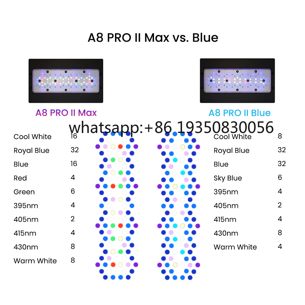 2026-A8 PRO II Max ve Mavi 240 - Marine Aquarium Tanks incelemesi ve fiyatı