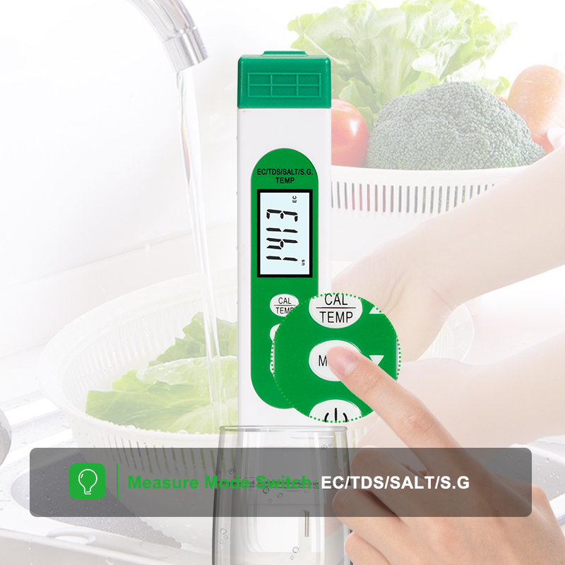 5 in 1 TDS EC tuz S.G sıcaklık - Aquarium Marine Salt incelemesi ve fiyatı