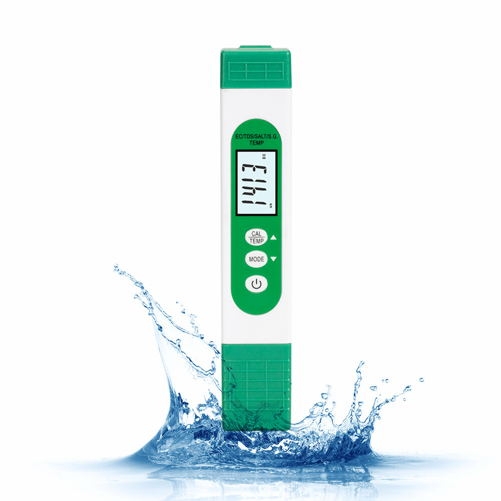 5 in 1 TDS EC tuz S.G sıcaklık - Aquarium Marine Salt incelemesi ve fiyatı