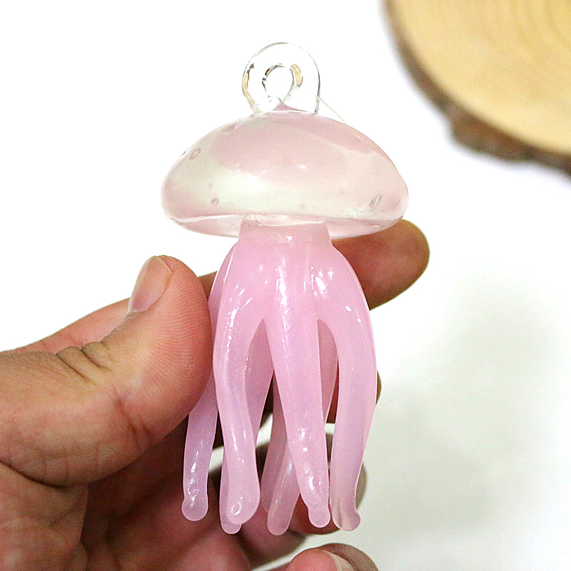 Pembe Denizanası Cam Kolye Sev - Marine Aquarium Home incelemesi ve fiyatı